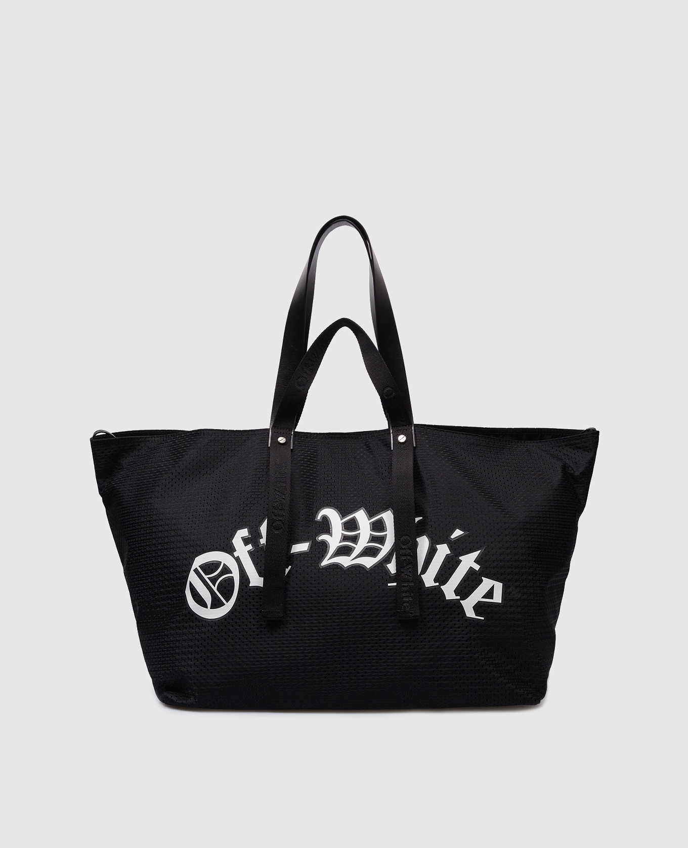 ショルダーバッグ Off-White OMNA198S24FAB001 DAY OFF MESH BASEBALL Bag BLACKWHITE OFF-WHITE DAY OFF MESH BASEBALL (OMNA198S24FAB001