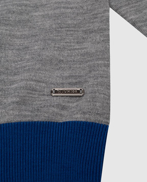 Stefano Ricci Children's gray woolen jumper KY02027G01Y19415