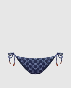 Vilebrequin Blue panties from the VBQ MONOGRAM swimsuit FLRC4H23