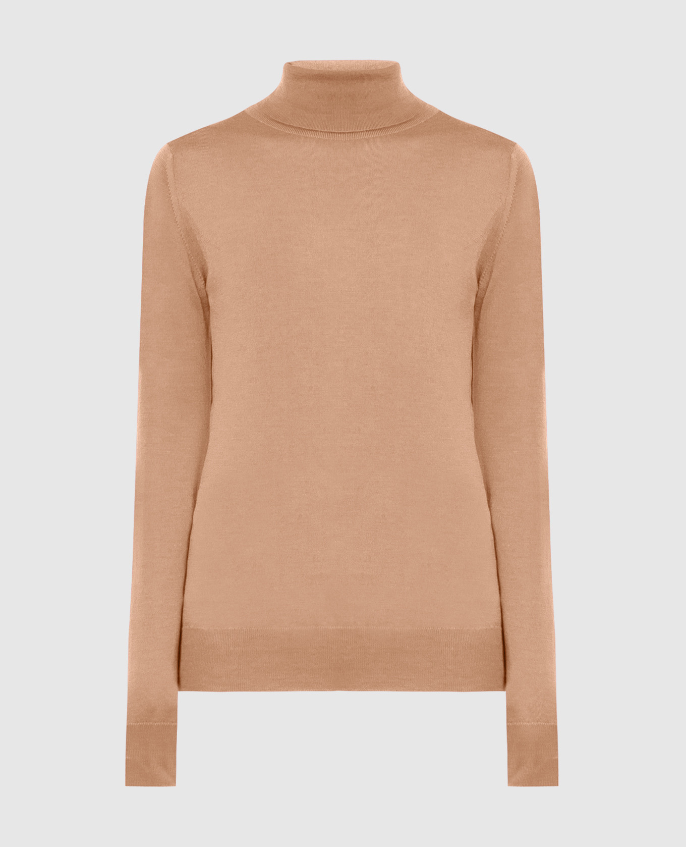 

Beige Catkin Wool Golf John Smedley, Бежевый