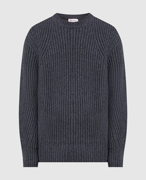 Alexander McQueen Gray wool sweater 760754Q1BAF