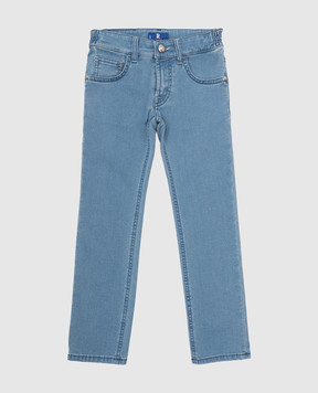 Stefano Ricci Jeans blu chiaro per bambini YFT0403090Z901
