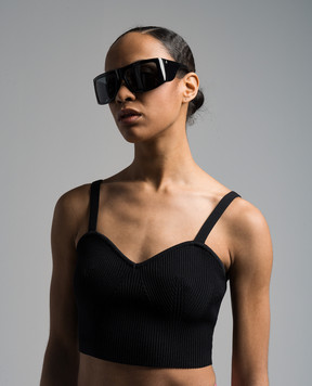 The Attico by Linda Farrow Black sunglasses ANDRE ATTICO50C1