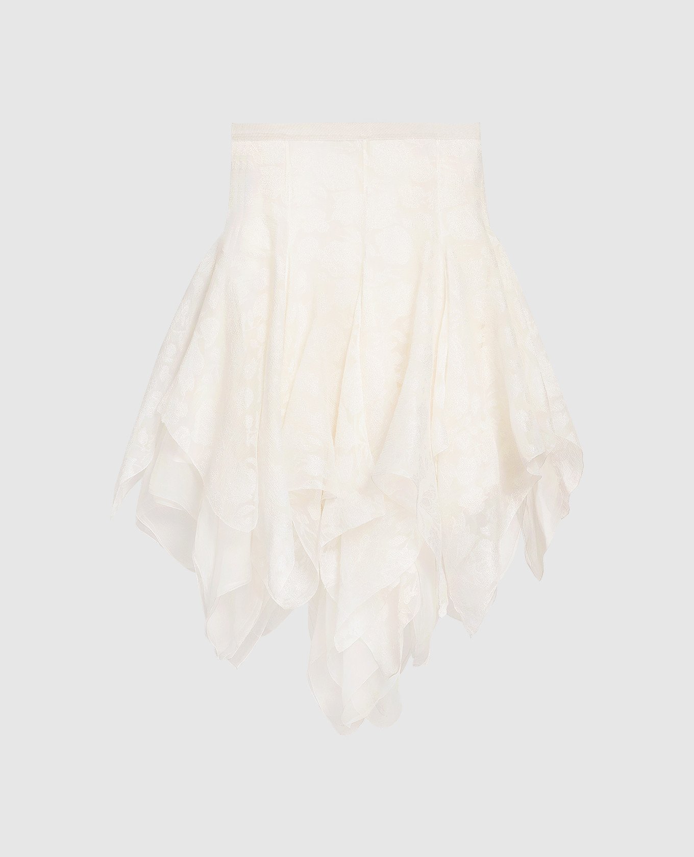 

Beige skirt with an asymmetric bottom Marc Le Bihan