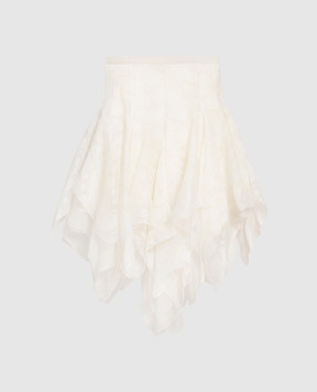 Marc Le Bihan Beige skirt with an asymmetric bottom 25811
