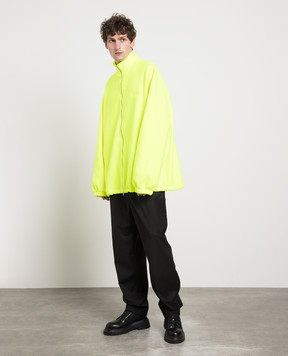 Vetements Yellow sports jacket with logo embroidery UE63JA200Y