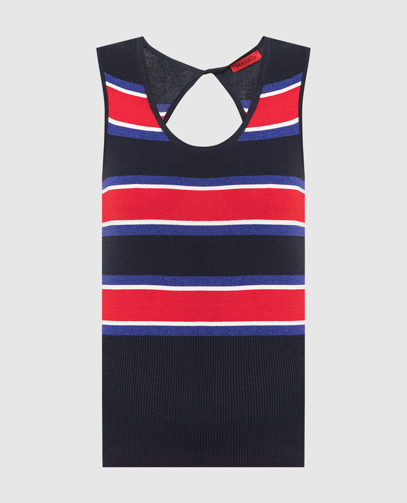 

Odette blue striped top Max & Co, Синий