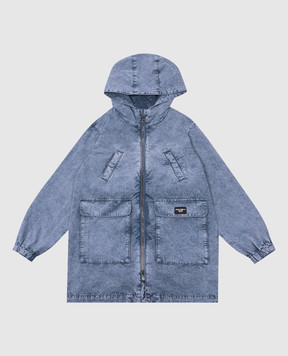 Dolce&Gabbana Children's blue denim jacket L42C21LY078812+