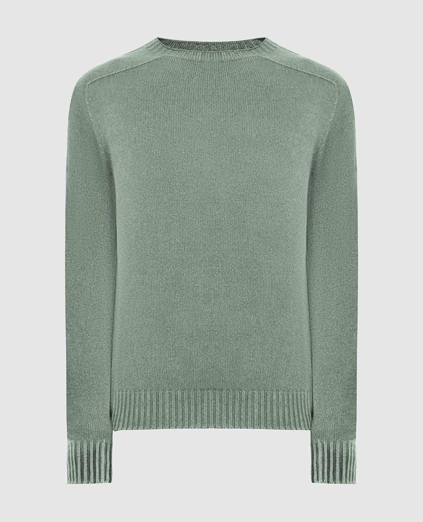 

Two-sided green cashmere jumper FLY 3, Зеленый