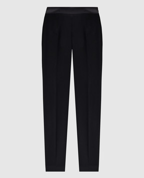 Kiton Black pants made of wool D56114K0573B