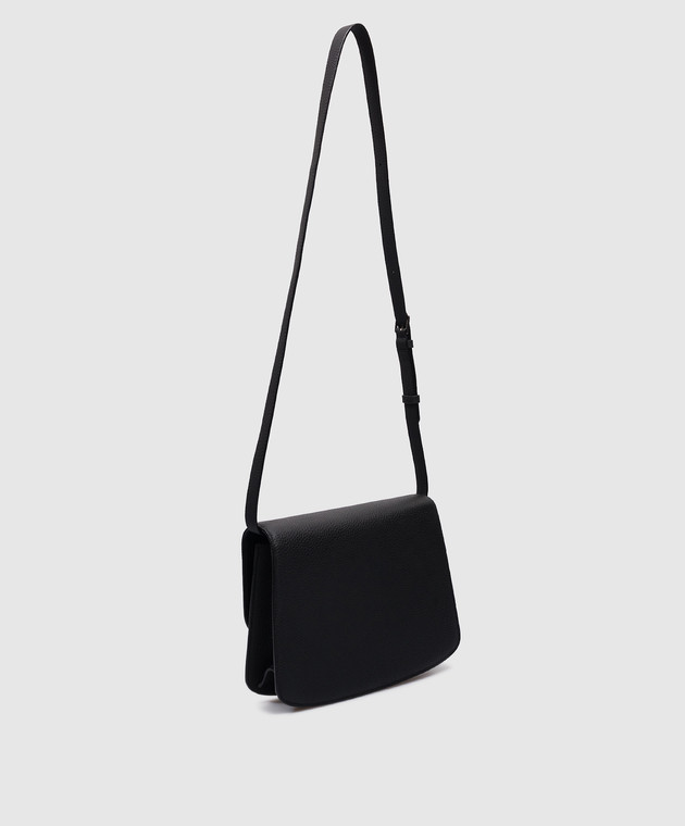 The Row - Sofia black leather messenger bag W1503L133 - shop