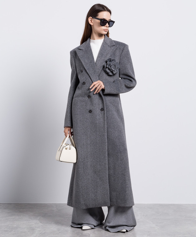 【関税込み】GIUSEPPE DI MORABITO DOUBLE BREASTED COAT WITH M Buy Giuseppe di Morabito Grey Double-breasted Jacket in