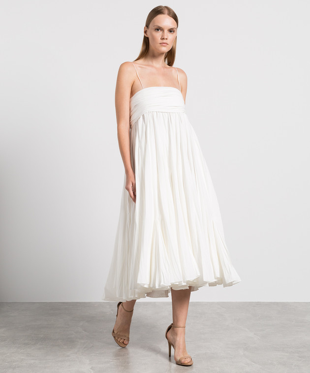 Khaite - White Lally dress 5353148W148 - shop with Estonia delivery at  Symbol