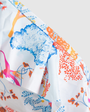 Vilebrequin White bodice from Lizzy swimsuit with print LZZH3H73