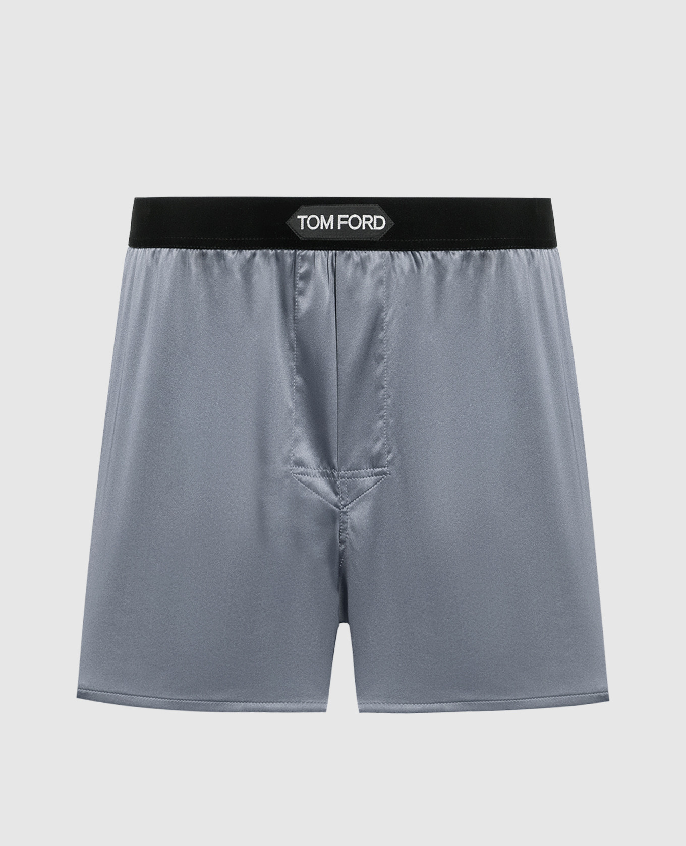 

Gray silk boxer briefs Tom Ford, Серый