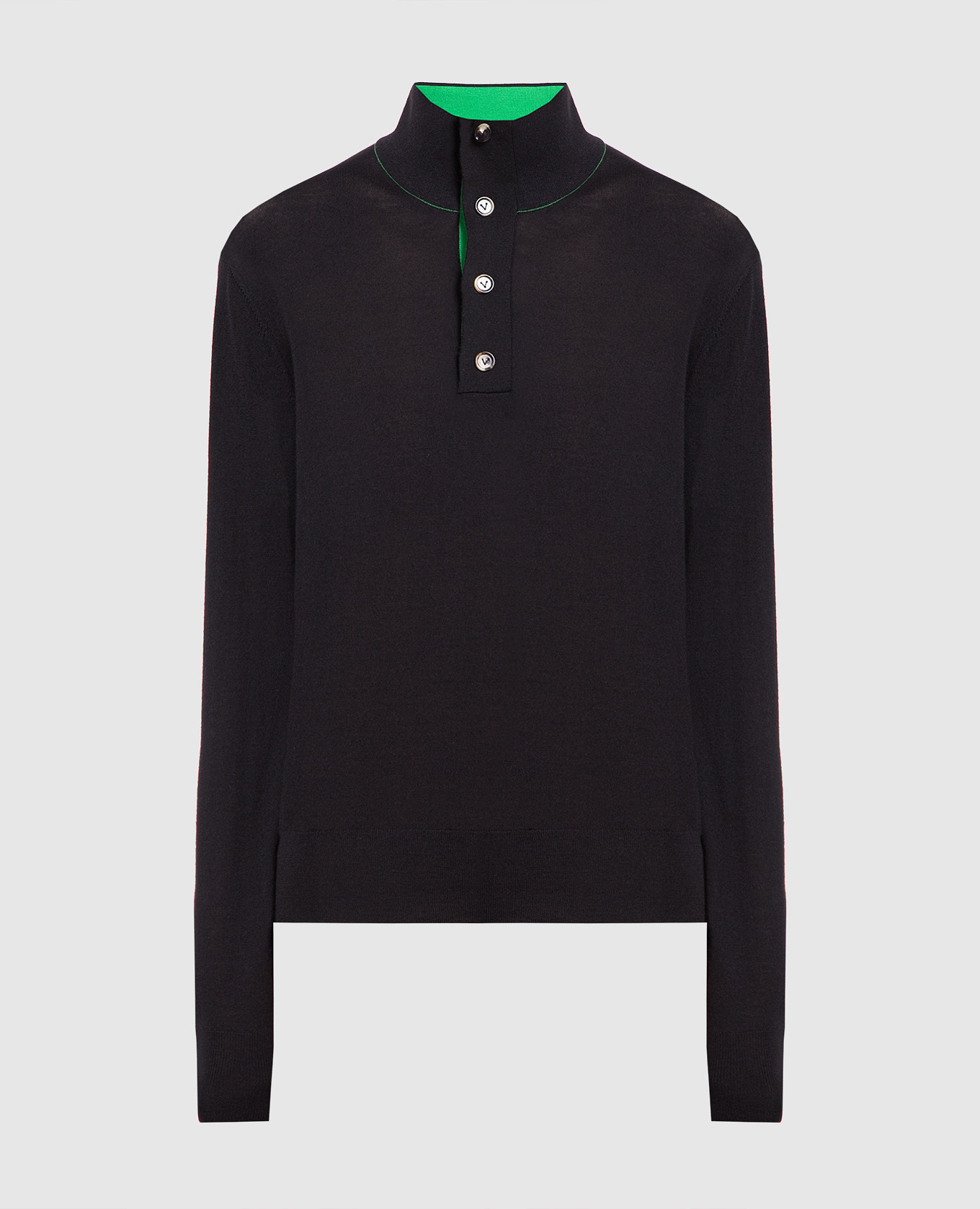 

Black woolen jumper Bottega Veneta, Черный