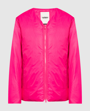 Yves Salomon Army Pink down jacket 23EFV01867NYDO