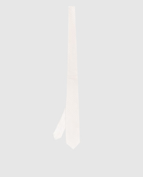 Stefano Ricci Children's beige silk tie YCP12UUNIR
