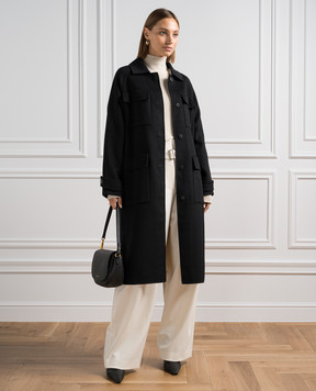 Vicolo Black coat TR0081