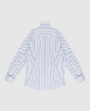Stefano Ricci Children's blue striped shirt YC003198LJ1705