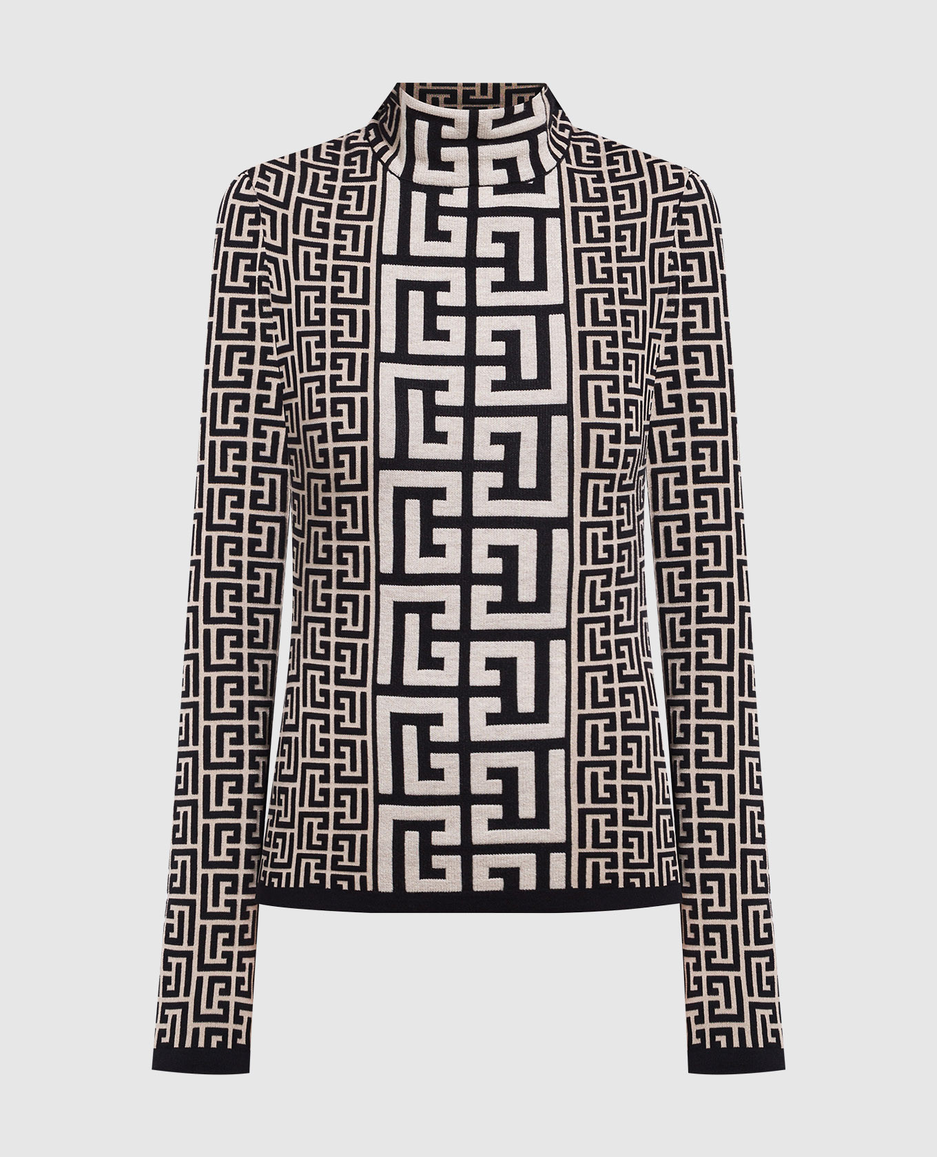 

Golf in monogram pattern Balmain, Black