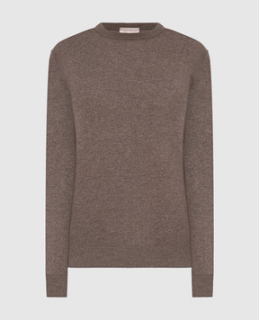 Cashmere&Whiskey Brown cashmere jumper 352N