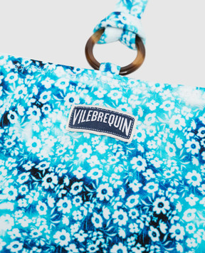 Vilebrequin Children's blue print Gazette swimsuit GAZU3H71