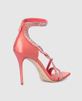 Alexander McQueen Coral sandals with crystals 688065W4SB5