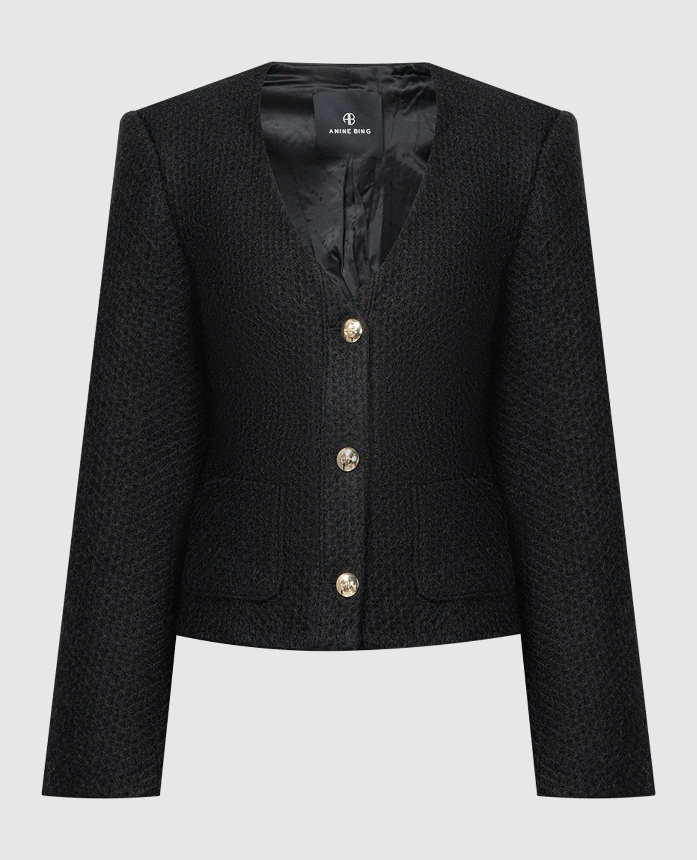 

Anitta black jacket Anine Bing