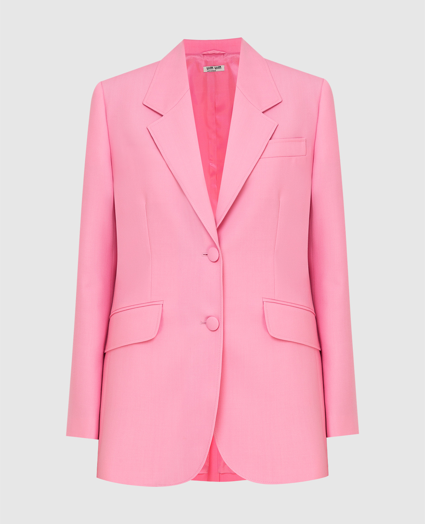 Miu Miu - Pink wool jacket MH170110DJ - shop with European