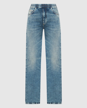 Heron Preston Blue jeans with a distressed effect HWYB006F23DEN001