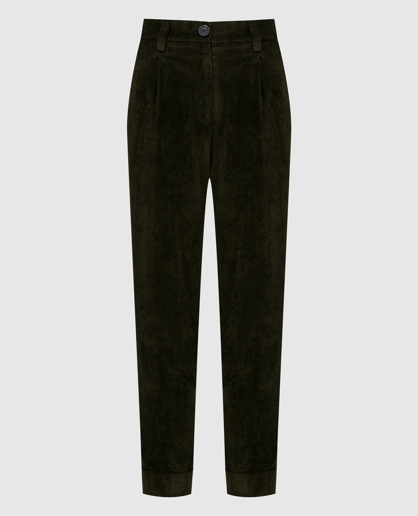 

Dark Green Corduroy Pants ChangeClear Peserico
