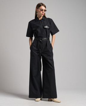 Nanushka Fabienne black jumpsuit NW23PFJS00299