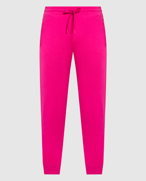 Versace Jeans Couture Pink logo joggers 74HAAT03CF01O