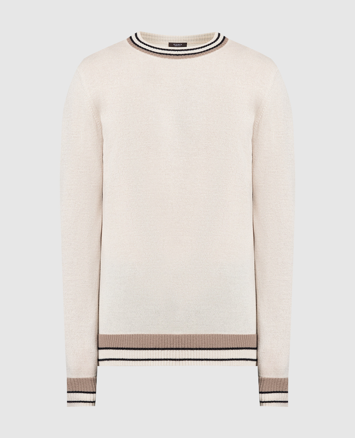 

Beige wool and cashmere jumper Peserico, Бежевый