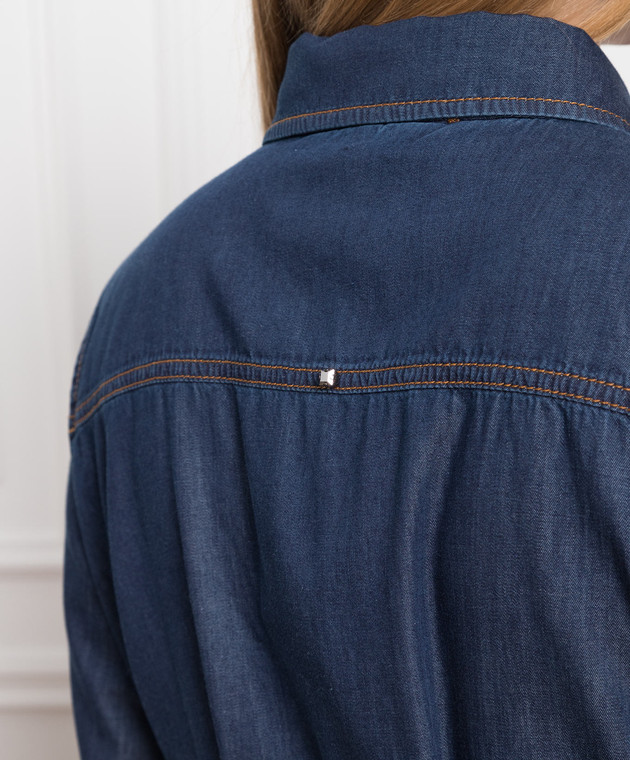 marina rinaldi denim dress Denim shirt dress