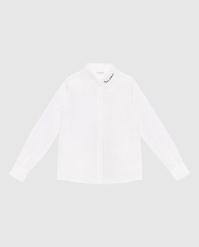 Dolce&Gabbana Children's white shirt with logo L55S83G7JJ2