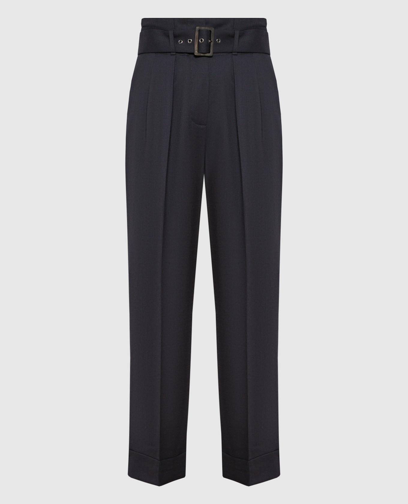 

Blue pants with a high fit Peserico