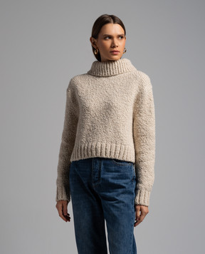 Bottega Veneta Beige wool sweater 761630V3DS0