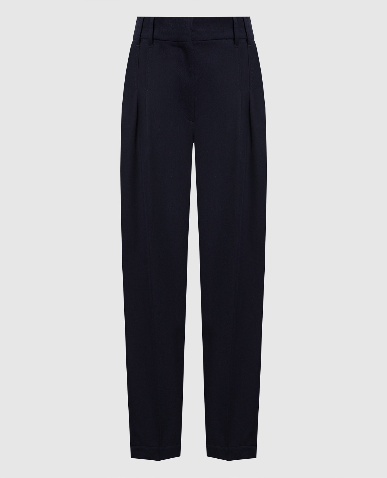 Blue pants with monil chain Brunello Cucinelli