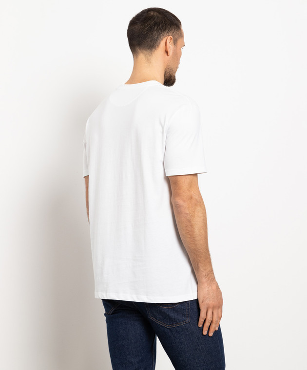 Valentino - White t-shirt with contrast VLTN logo print