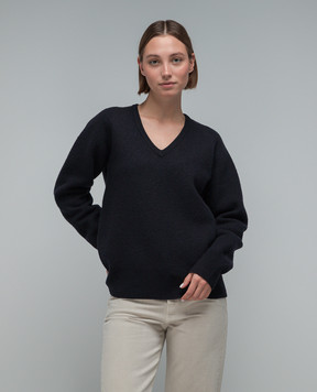 Toteme Blue wool pullover 234WRTWTP158YA0011