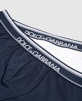 Dolce&Gabbana A set of boxer briefs with a logo pattern M9D76JOUAIG