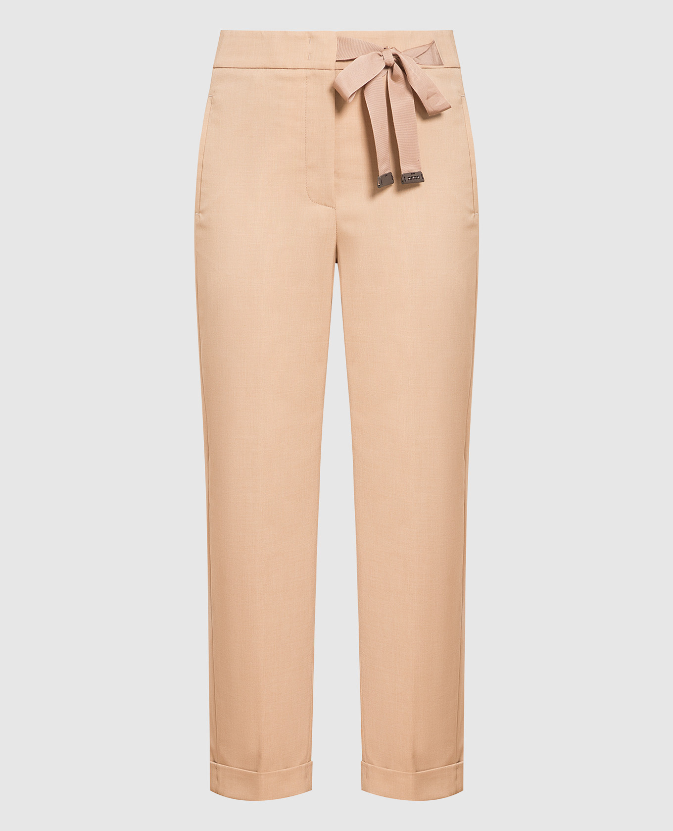 

Brown pants with lapels Peserico