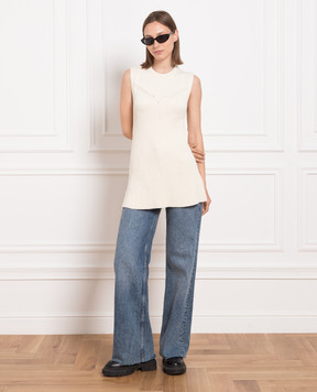 Jil Sander Beige top J03NC0115J15382