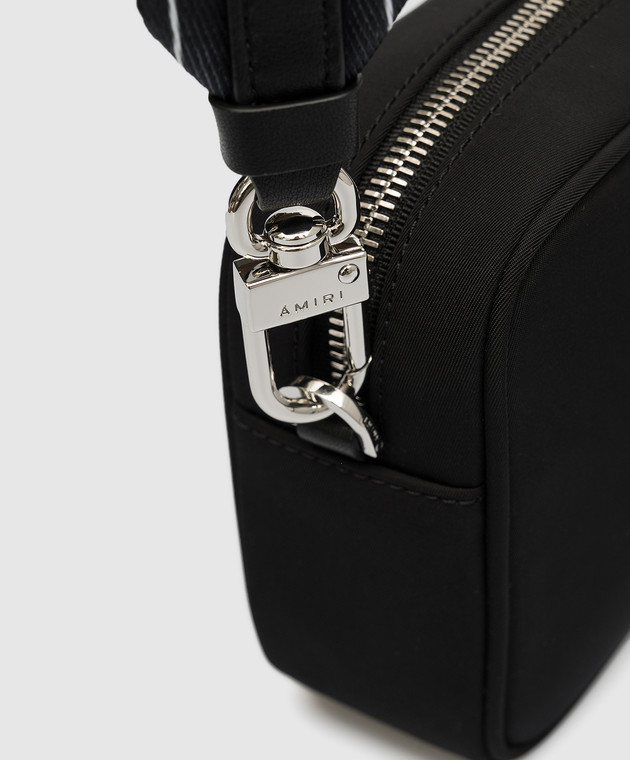 AMIRI - Arts District logo shoulder bag in black PF23MCC001 - shop
