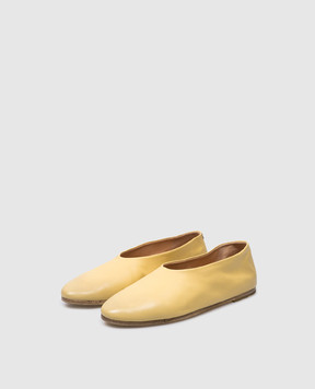 Marsell Yellow leather ballerina shoes MW2105091