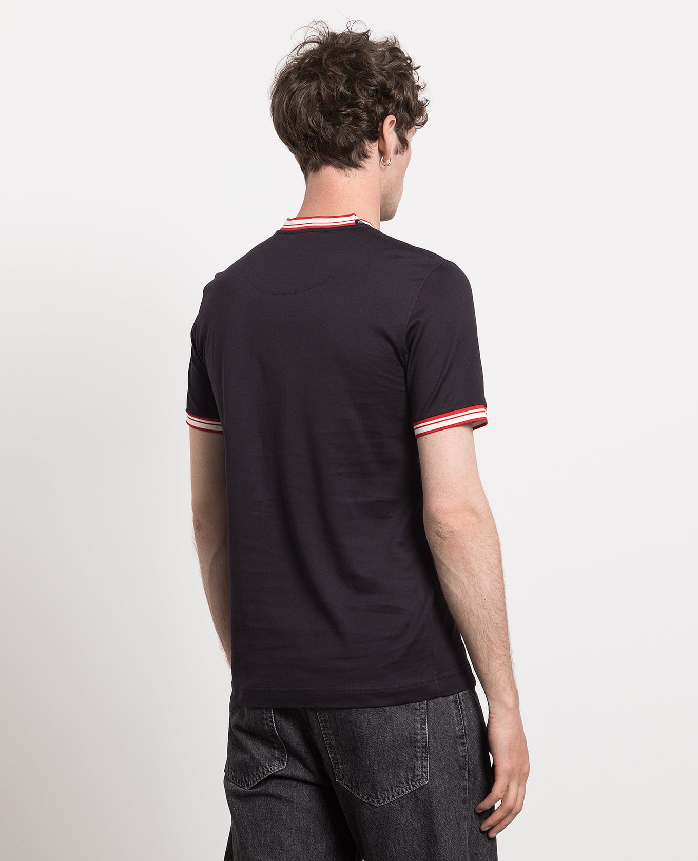 Black t-shirt with a print Dolce&Gabbana 4