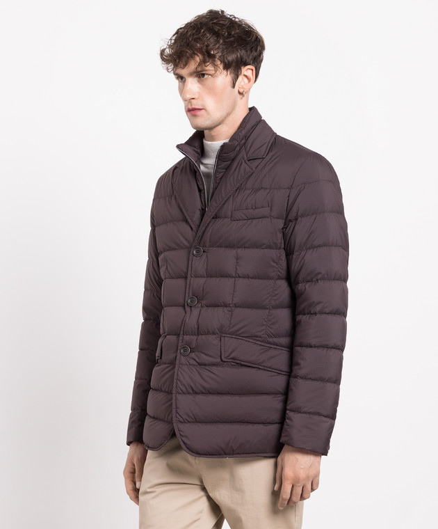 Herno - Brown down jacket PI001ULE19288 - shop with European 