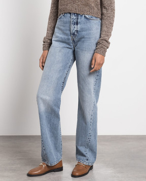 Toteme Blue jeans with a distressed effect 231240741